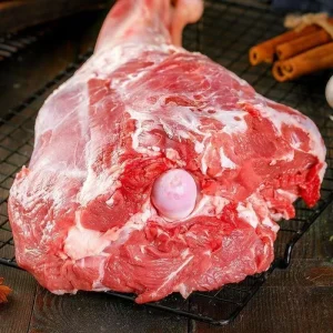 临夏新鲜羊腿肉新鲜宰羊后腿羊前腿烤羊腿羊腿带骨